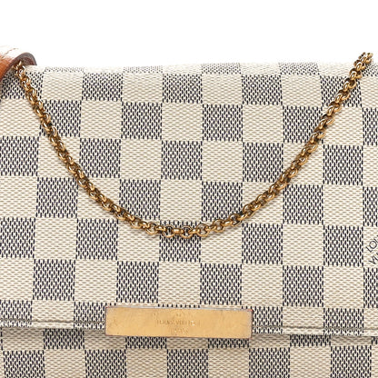 Louis Vuitton Damier Azur Favorite MM 8 of 10
