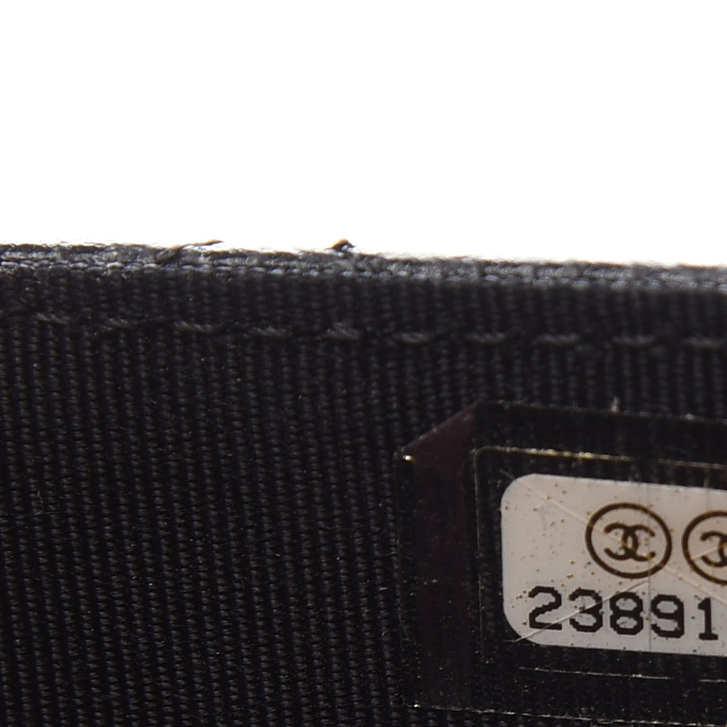 Caviar Quilted Flap Card Holder Black