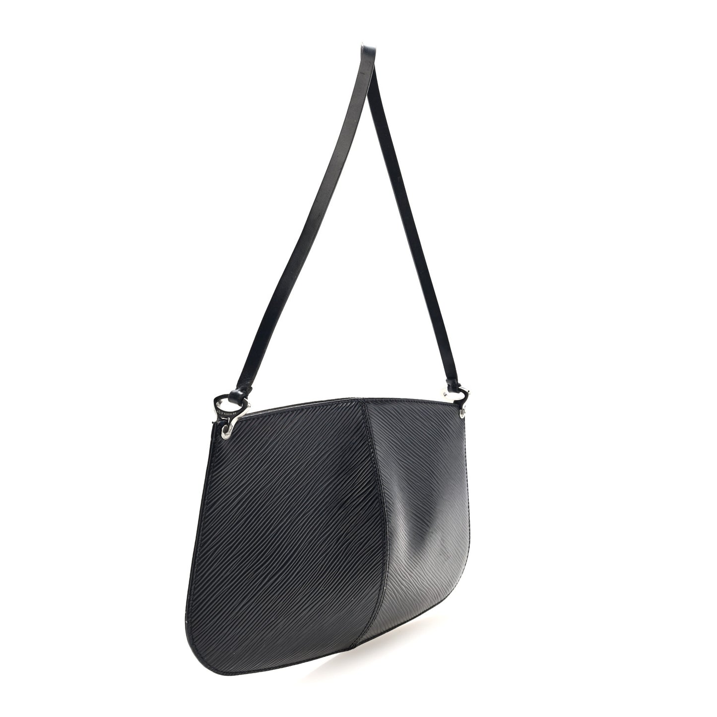 Epi Demi Lune Pochette Black