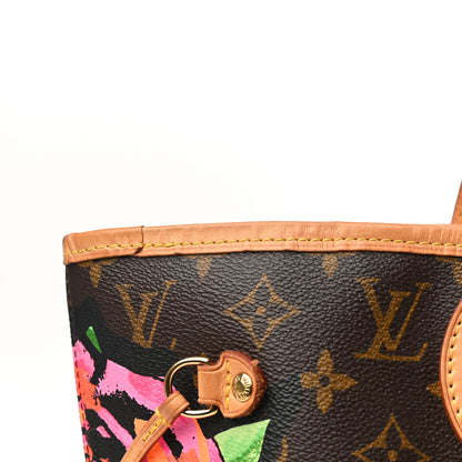 Louis Vuitton Monogram Roses Neverfull MM 20 of 25