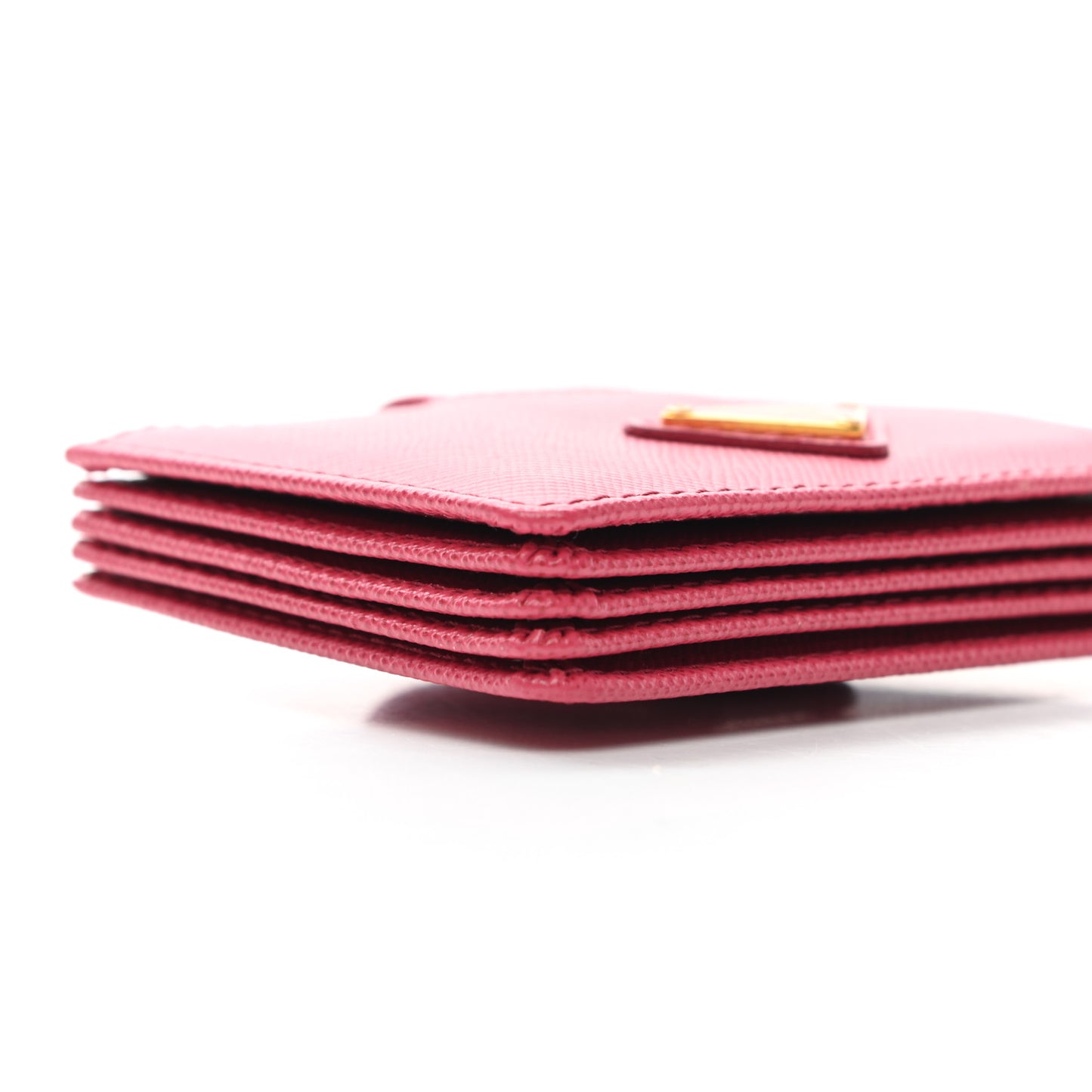 Saffiano Accordion Card Case Peonia