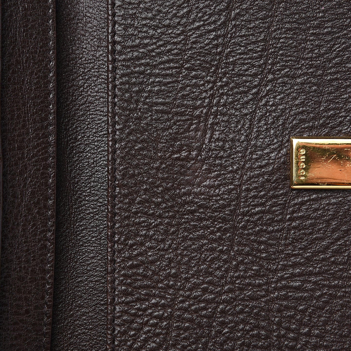 Monogram Interlocking GG Continental Wallet Dark Brown