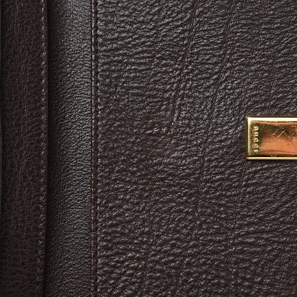 Gucci Monogram Interlocking GG Continental Wallet Dark Brown 7 of 10