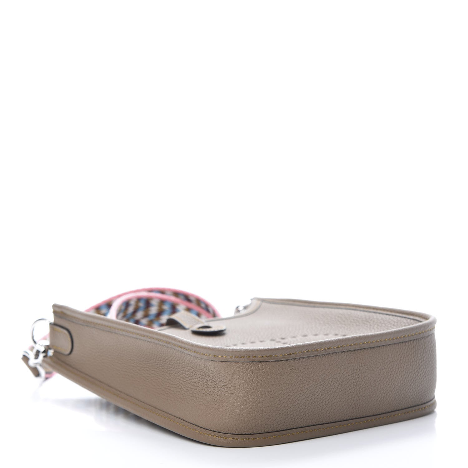 Hermes Taurillon Maurice Zigzag Evelyne TPM Beige Weimar 4 of 11