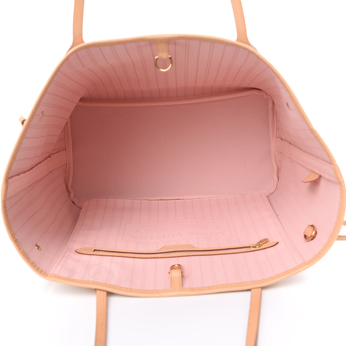 Damier Azur Neo Neverfull MM Rose Ballerine