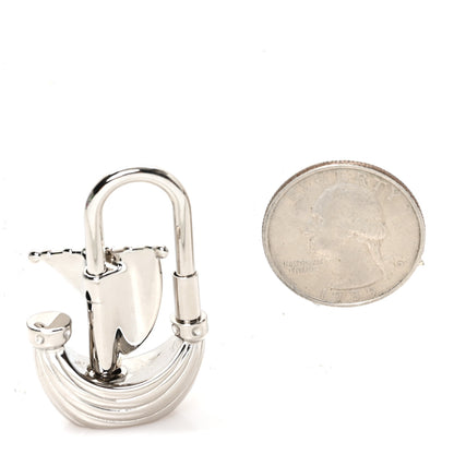 Hermes Palladium Sailboat Cadena Lock 2 of 3