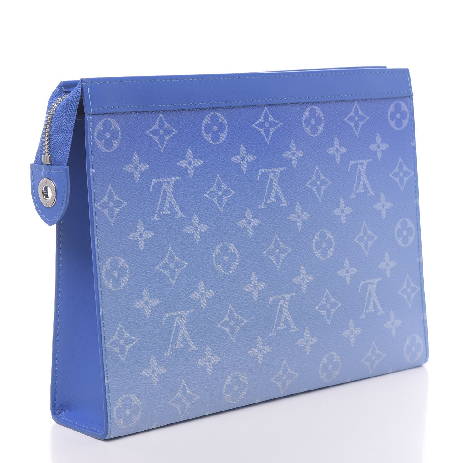 Louis Vuitton Monogram Clouds Pochette Voyage MM A4 Blue 3 of 8