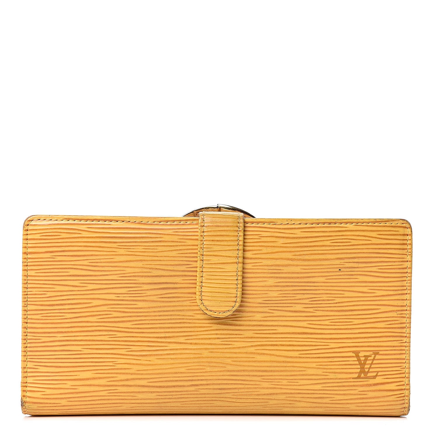 Louis Vuitton Epi Continental French Purse Wallet Tassil 1 of 15