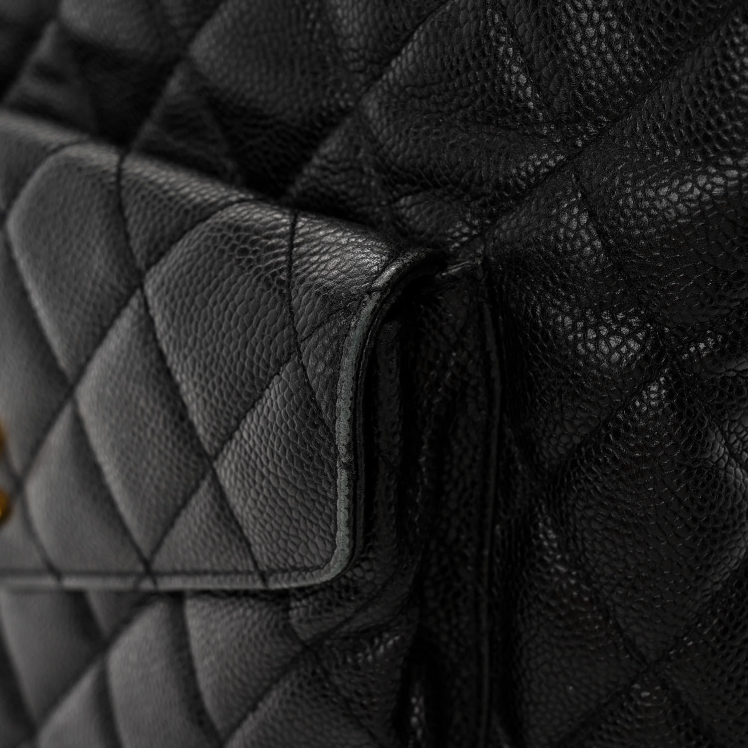 Chanel Caviar Quilted Flap Shoulder Bag Black 12 of 12