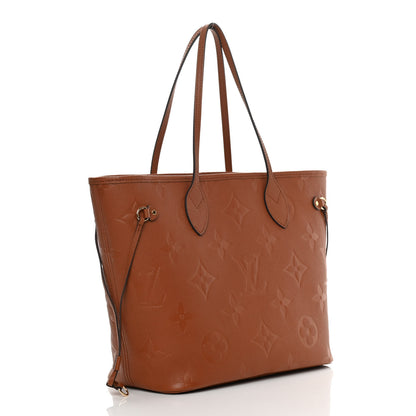 Louis Vuitton Empreinte Monogram Giant Neverfull MM Cognac 4 of 10