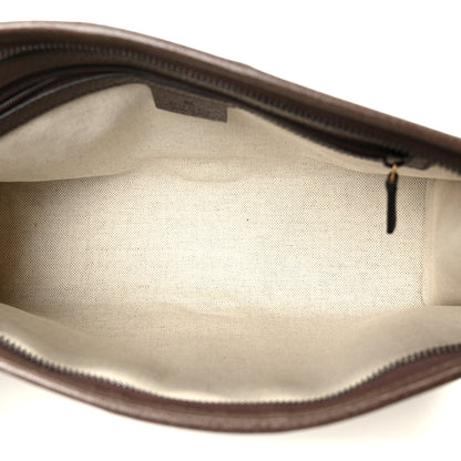 Gucci GG Supreme Monogram Web Ophidia GG Toiletry Case Beige New Acero 5 of 10