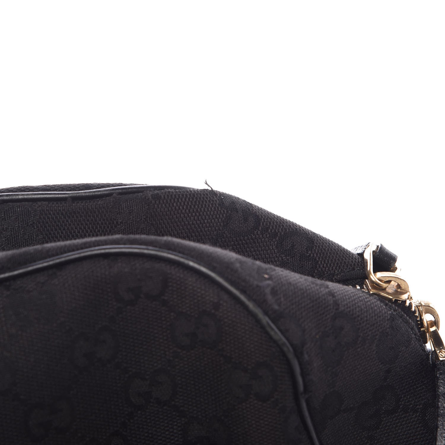 Gucci Monogram Web Large Horsebit Satchel Chain Black 8 of 15