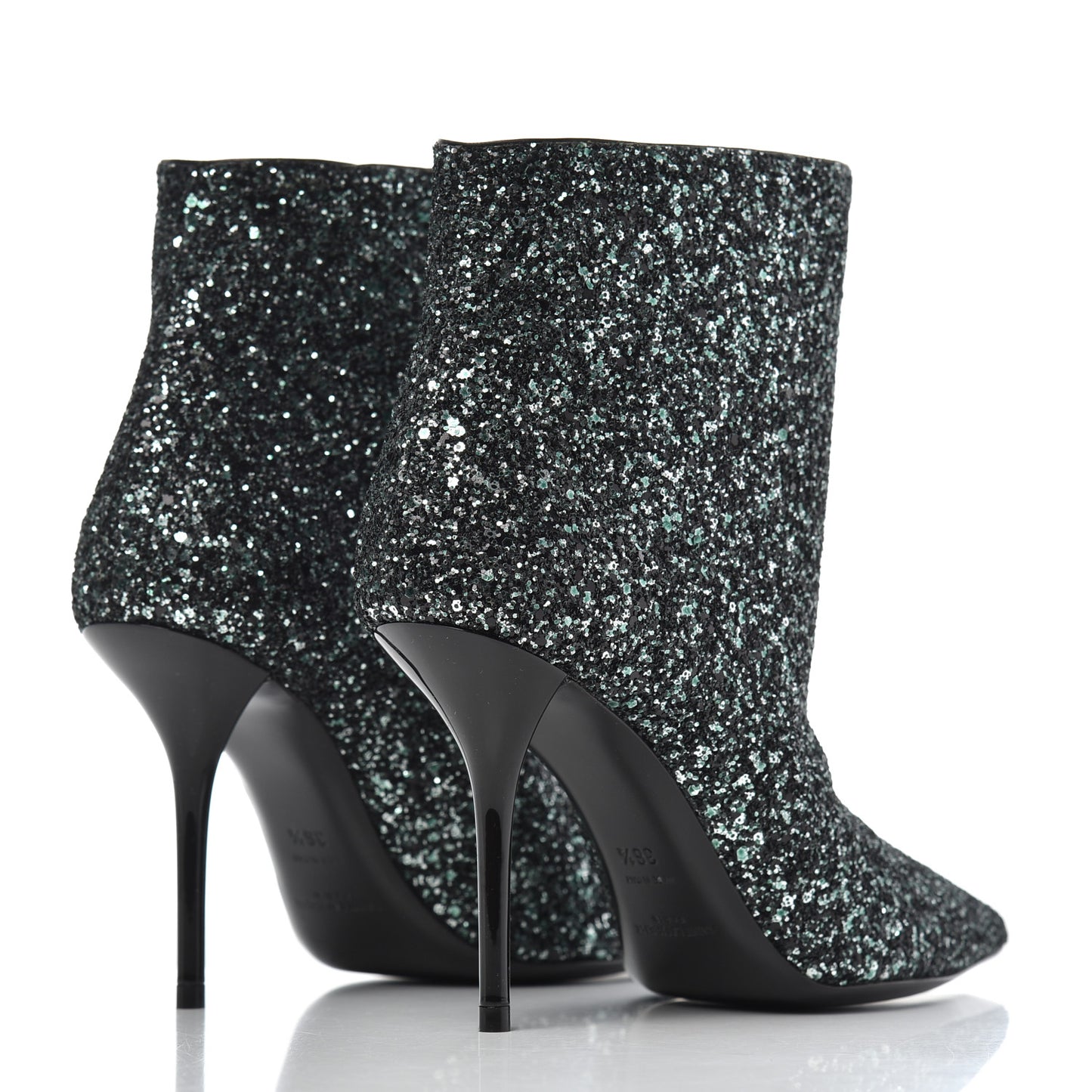 Glitter Pierre 95 Ankle Boots 36.5 Green