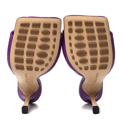 Bottega Veneta Nappa Quilted Rubber Lido Mule Sandals 35 Gumdrop 5 of 7