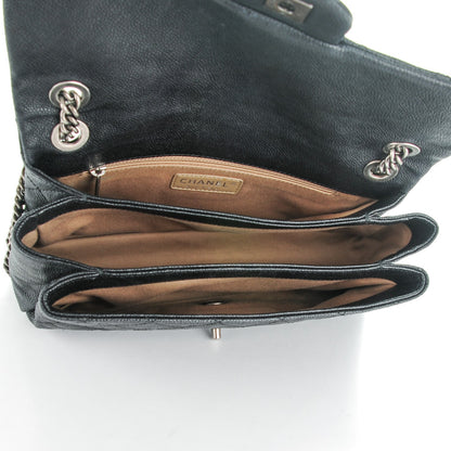 Chanel Caviar Quilted Medium Simply CC Flap Black 6 of 8