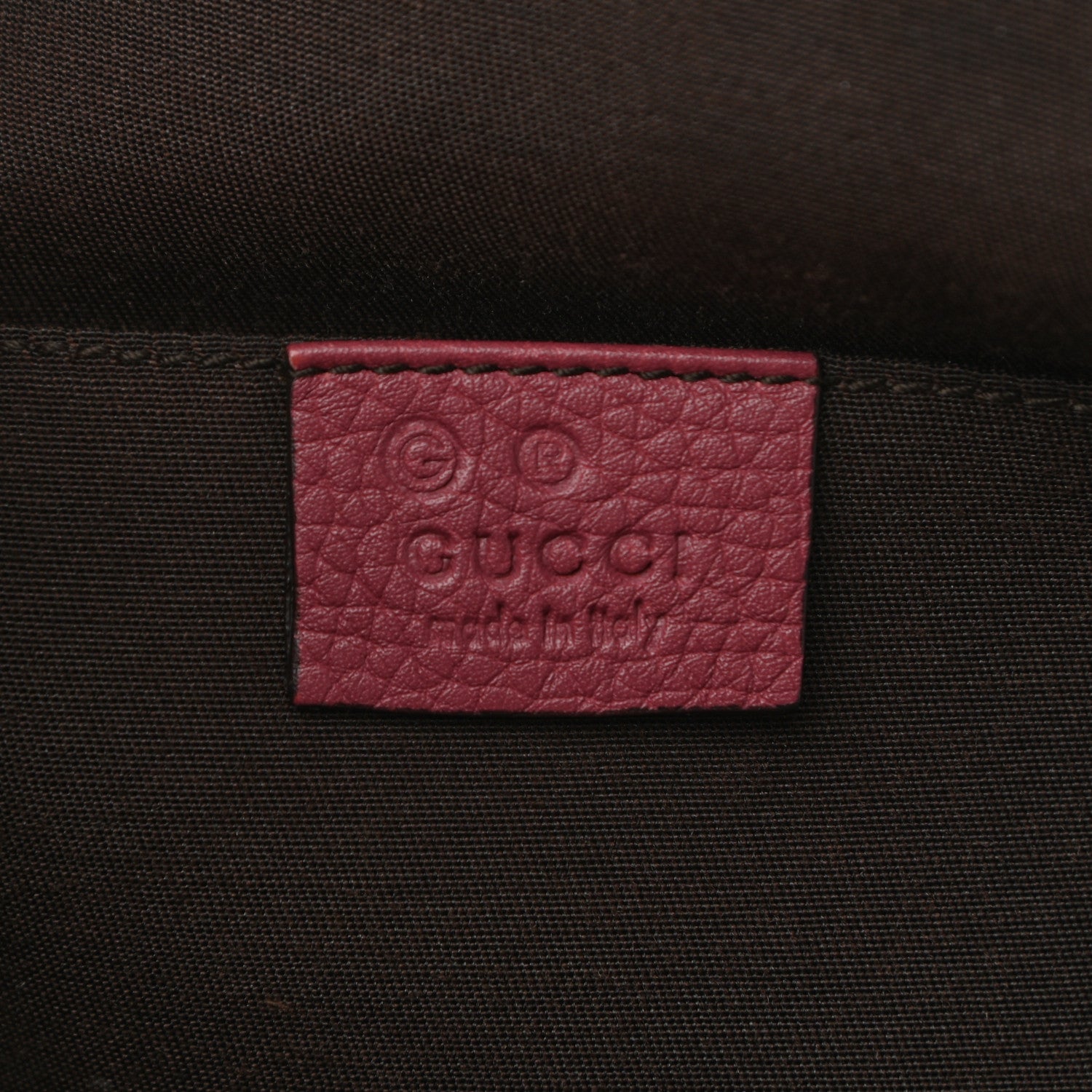 Gucci Calfskin Mini Dome Bag Burgundy 6 of 11
