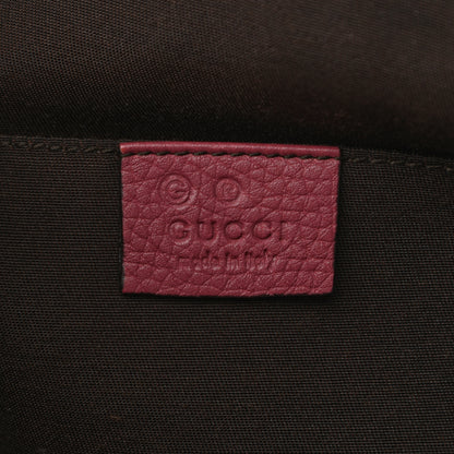 Gucci Calfskin Mini Dome Bag Burgundy 6 of 11
