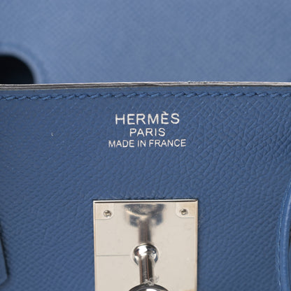 Hermes Epsom Birkin 35 Bleu Agate 5 of 11
