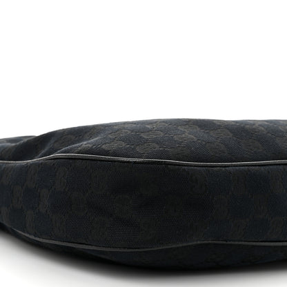 Gucci Monogram Medium Charmy Hobo Black 9 of 10
