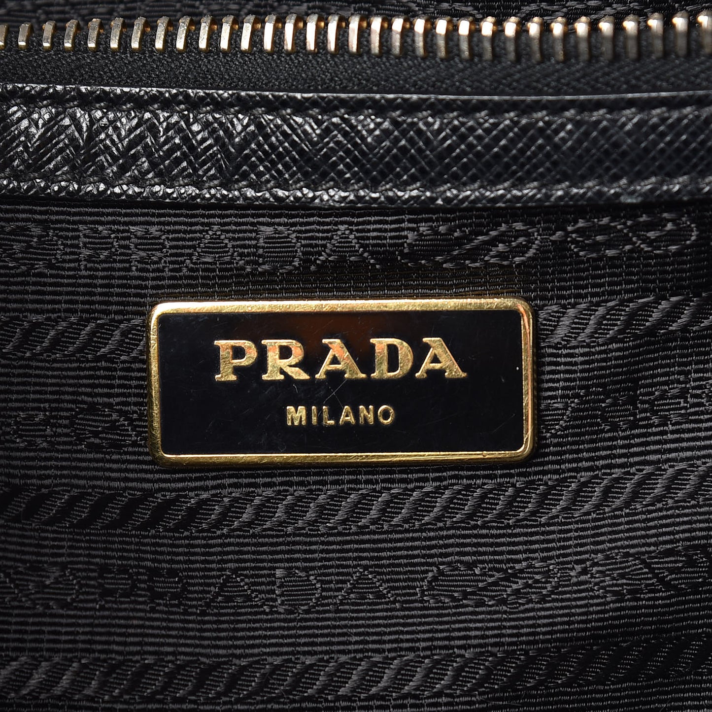 Saffiano Lux Large Tote Black