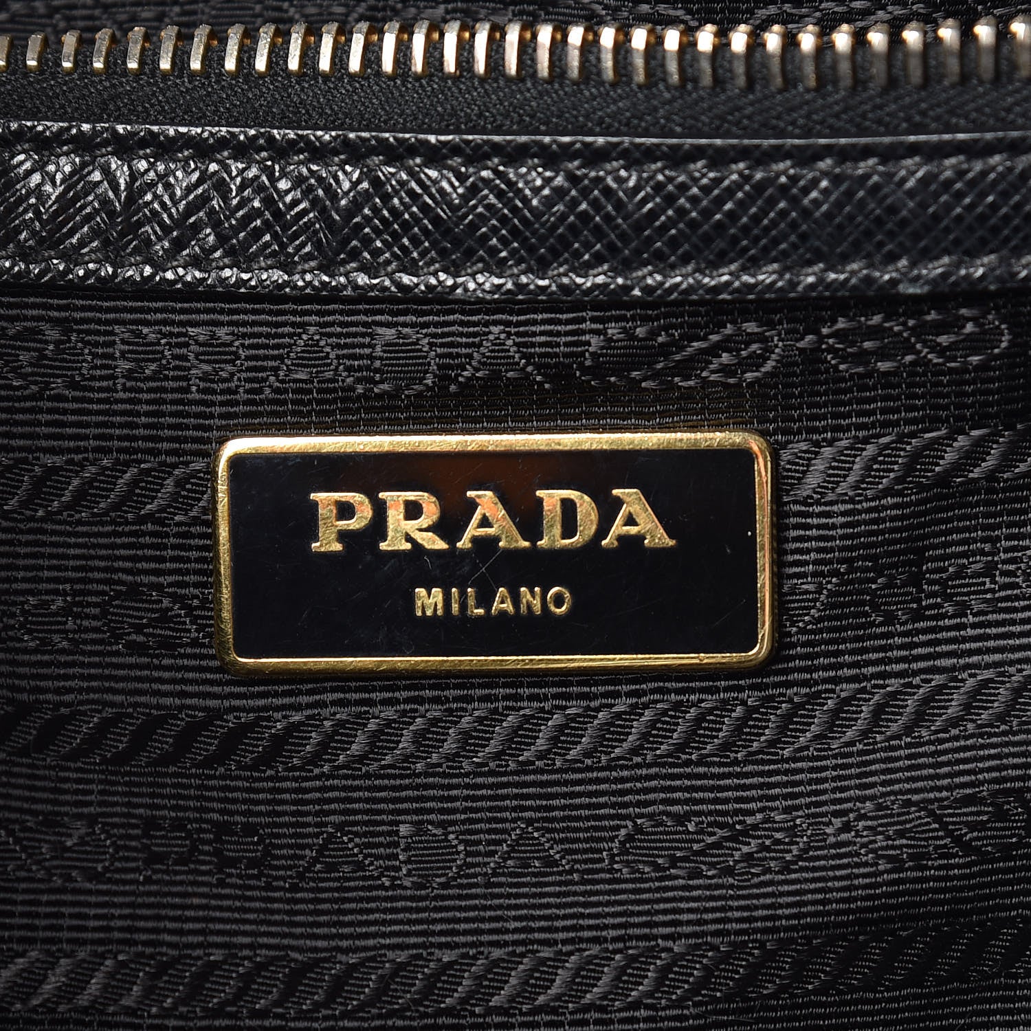 Prada Saffiano Lux Large Tote Black 6 of 19