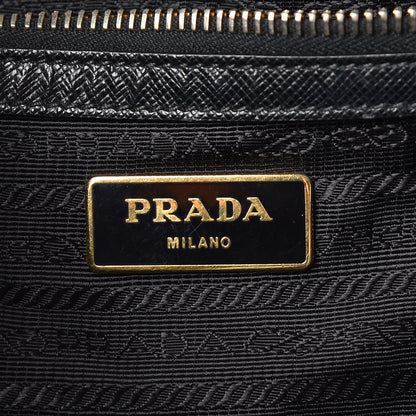 Prada Saffiano Lux Large Tote Black 6 of 19