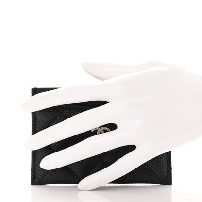 Chanel Caviar Quilted Card Holder Black 2 of 9