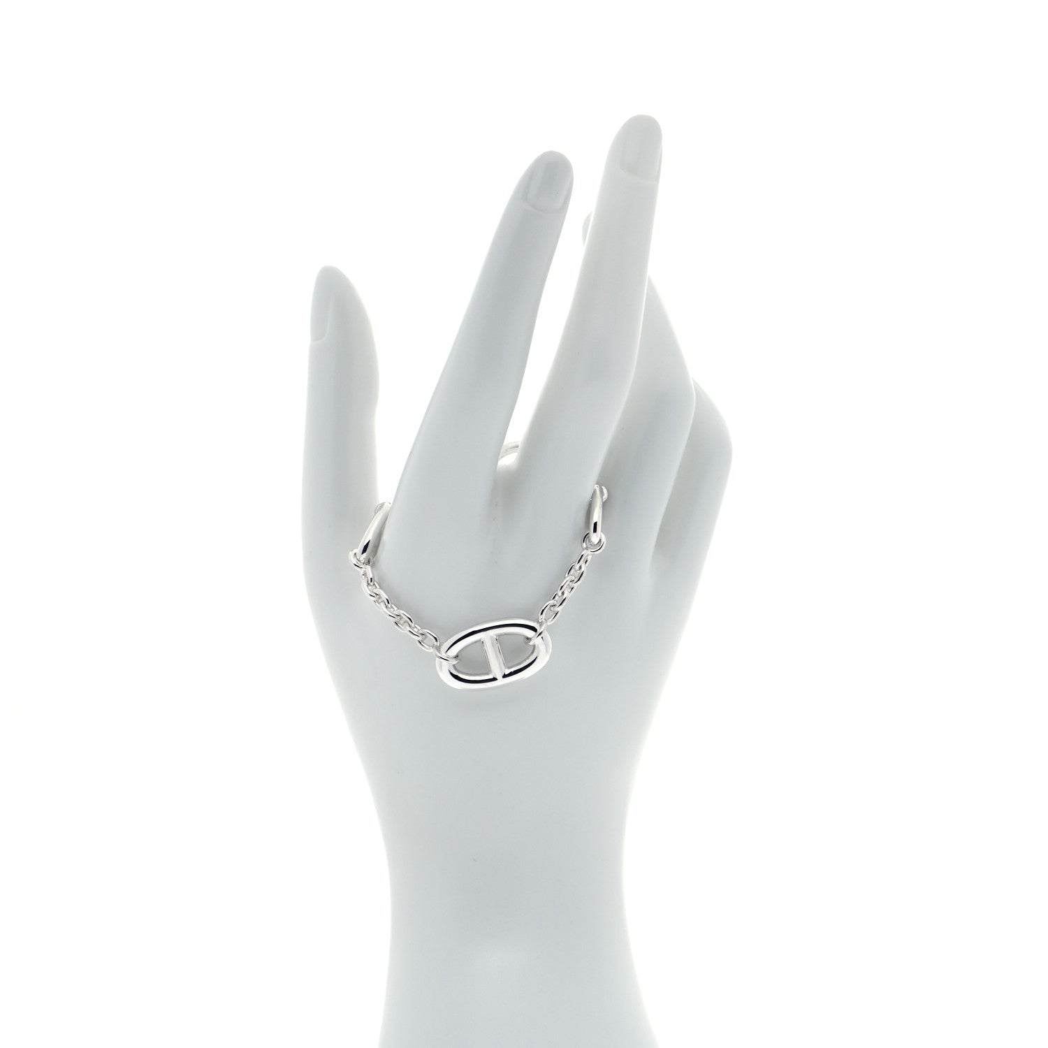 Hermes Sterling Silver Farandole Bracelet SH 2 of 6