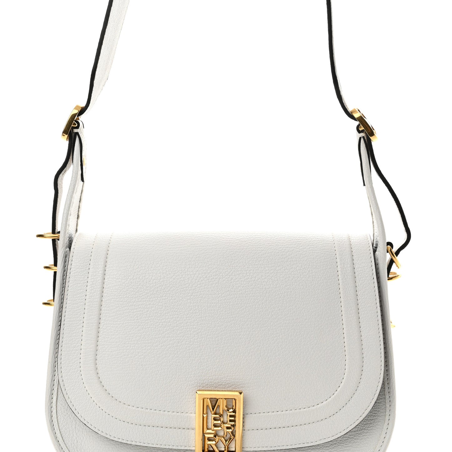 Goatskin Sadie Satchel White