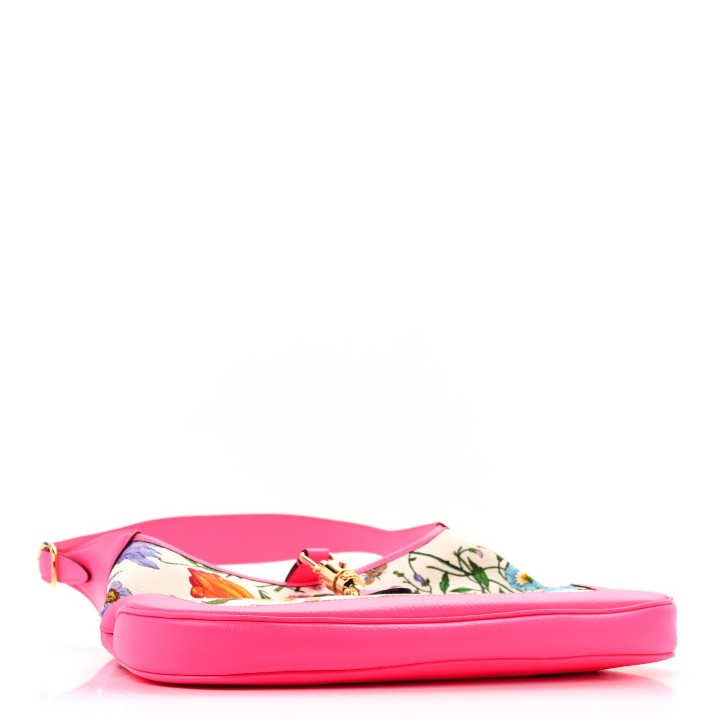 Canvas Flora Medium Jackie Hobo Fuchsia