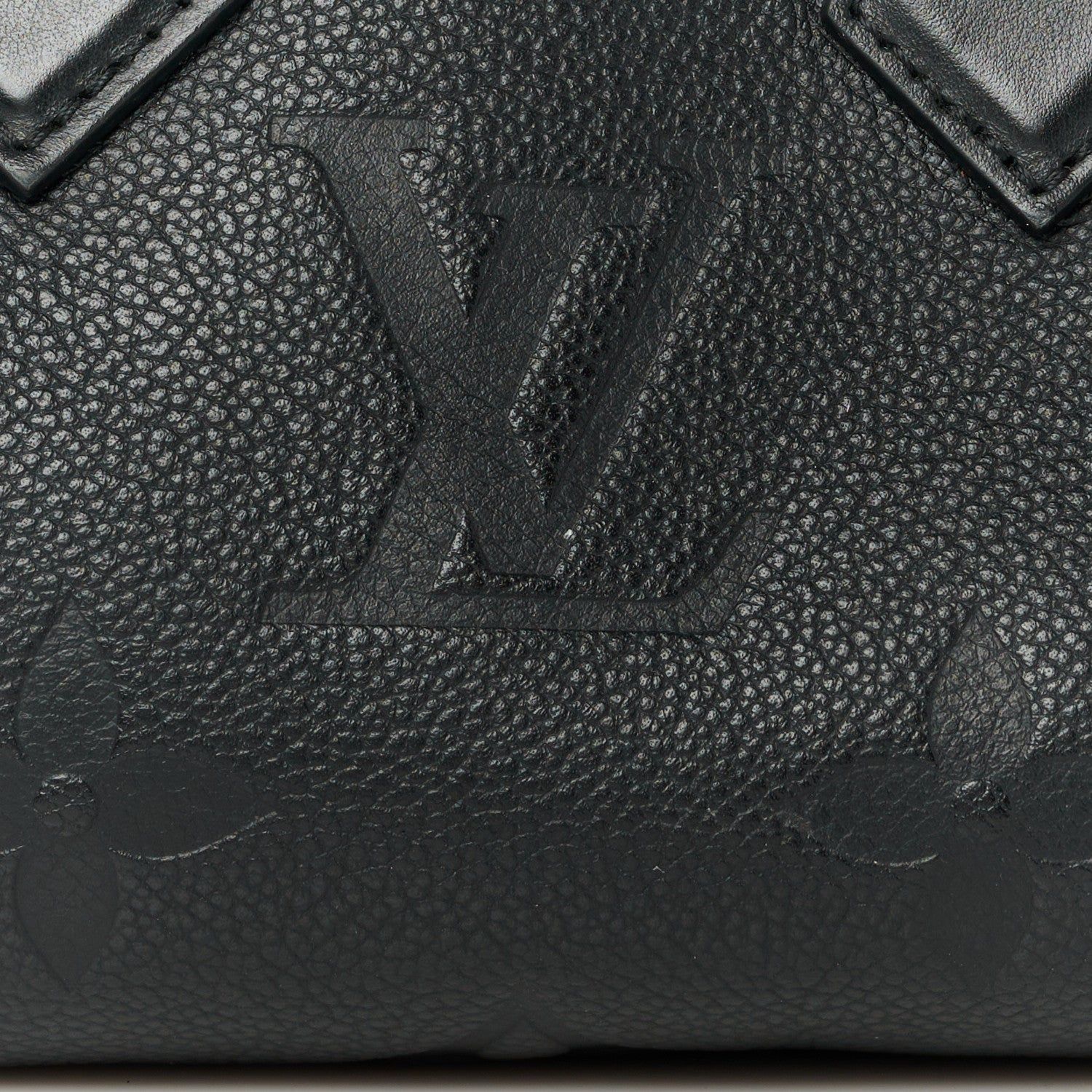 Louis Vuitton Empreinte Monogram Giant Speedy Bandouliere 20 Black 7 of 9