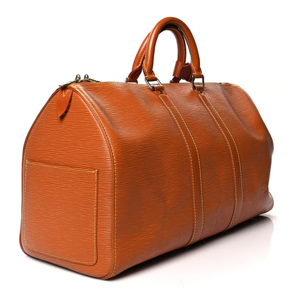 Louis Vuitton Epi Keepall 45 Cipango 3 of 18