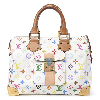 Louis Vuitton Monogram Multicolor Speedy 30 White 1 of 10