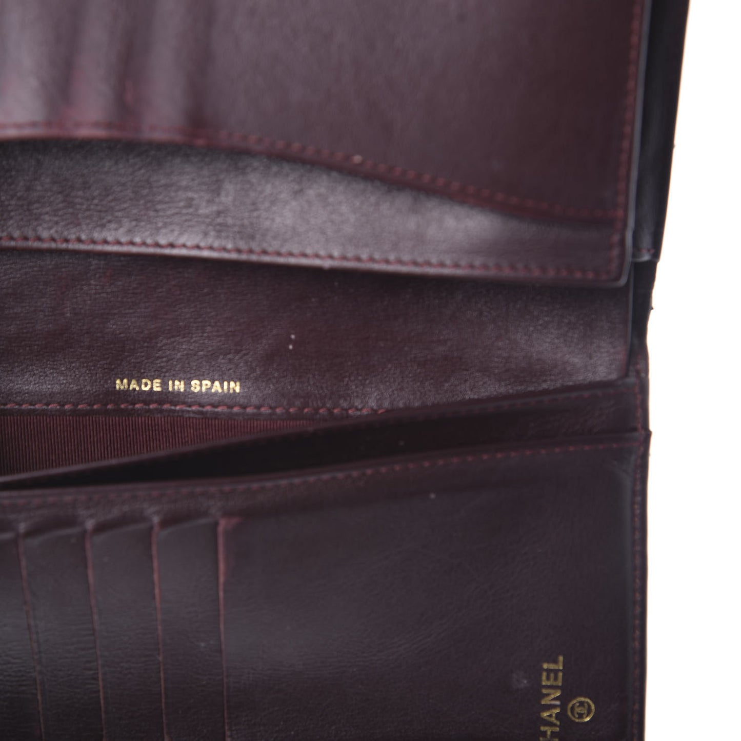 Caviar Quilted Yen Wallet Black