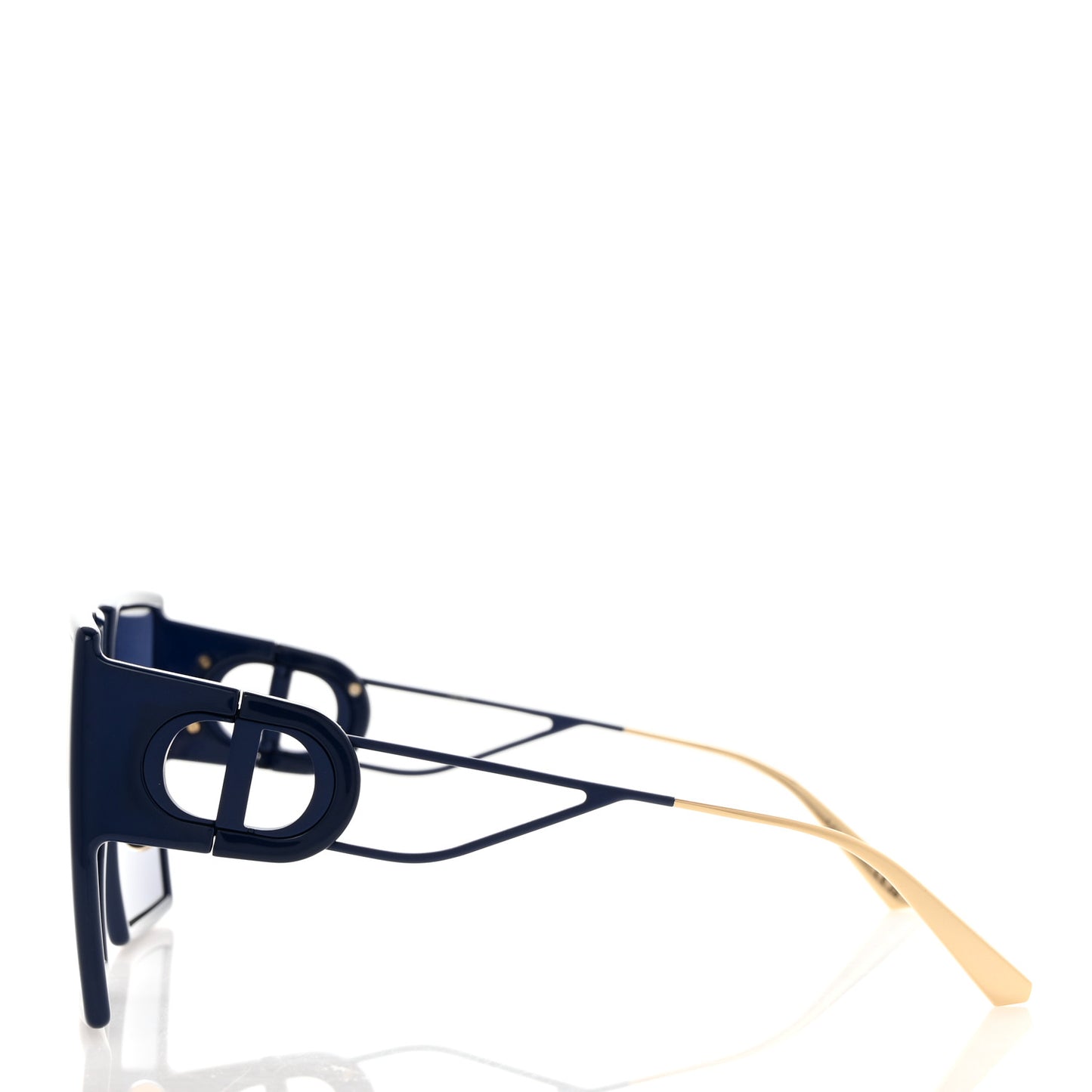 Acetate Square 30 Montaigne Sunglasses Blue