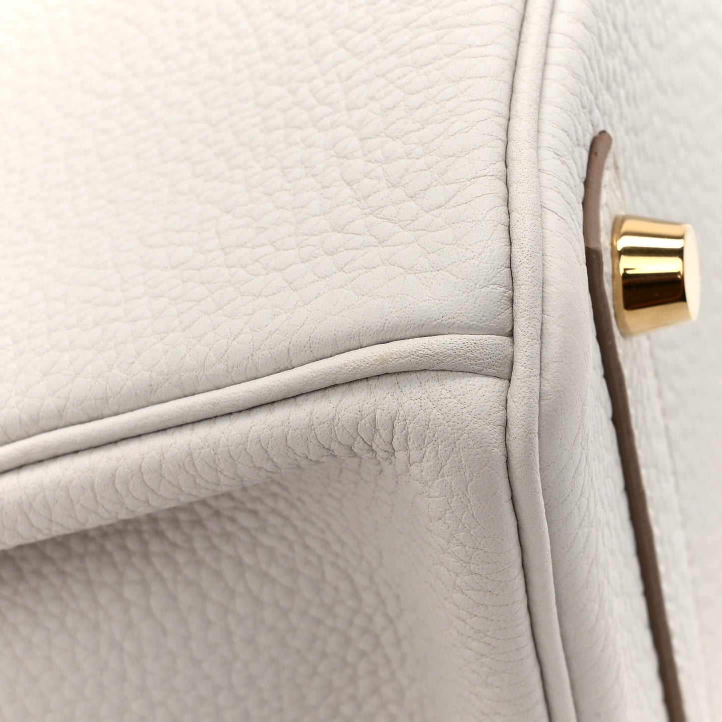 Togo Birkin 25 Gris Pale