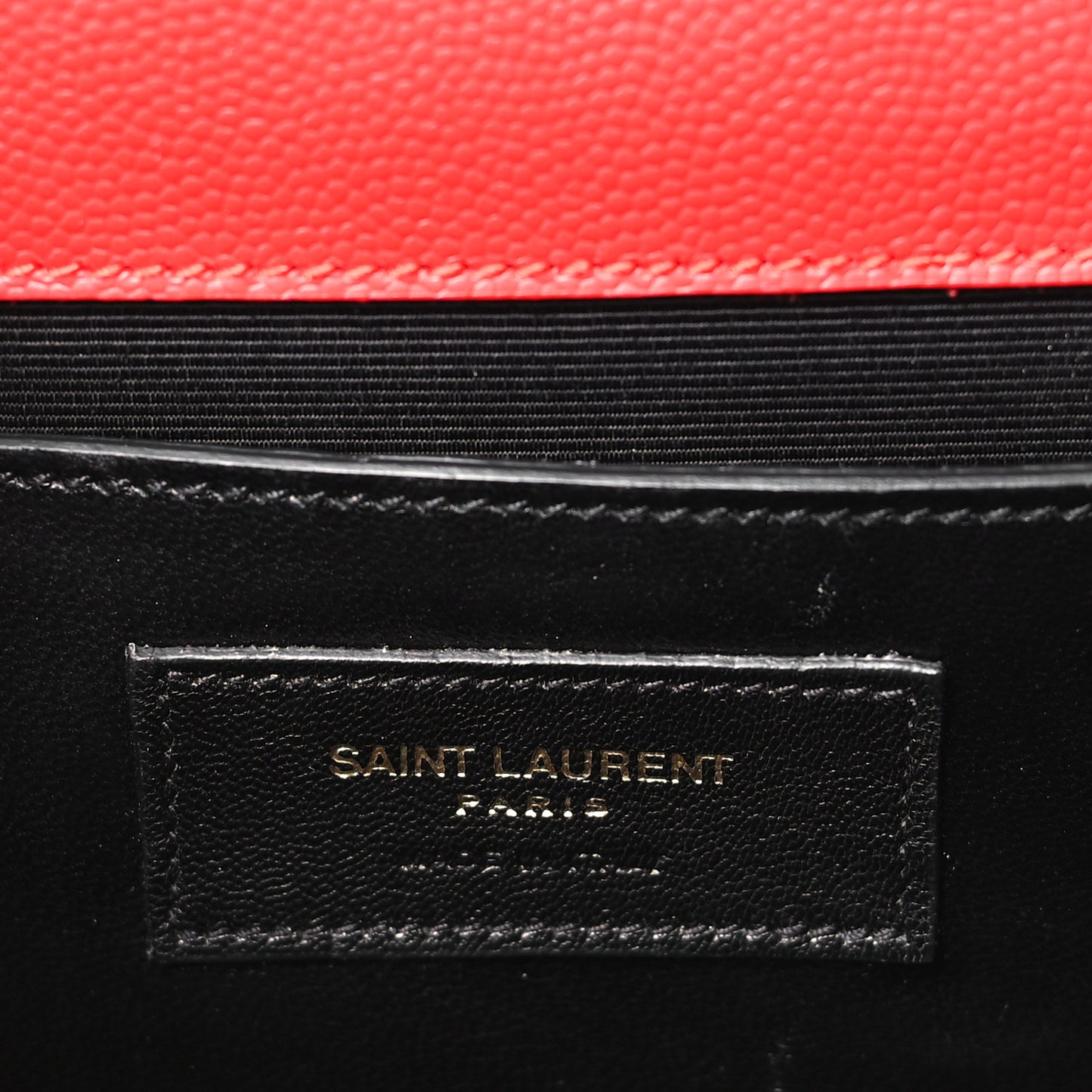 Grain De Poudre Classic Monogram Kate Clutch New Red
