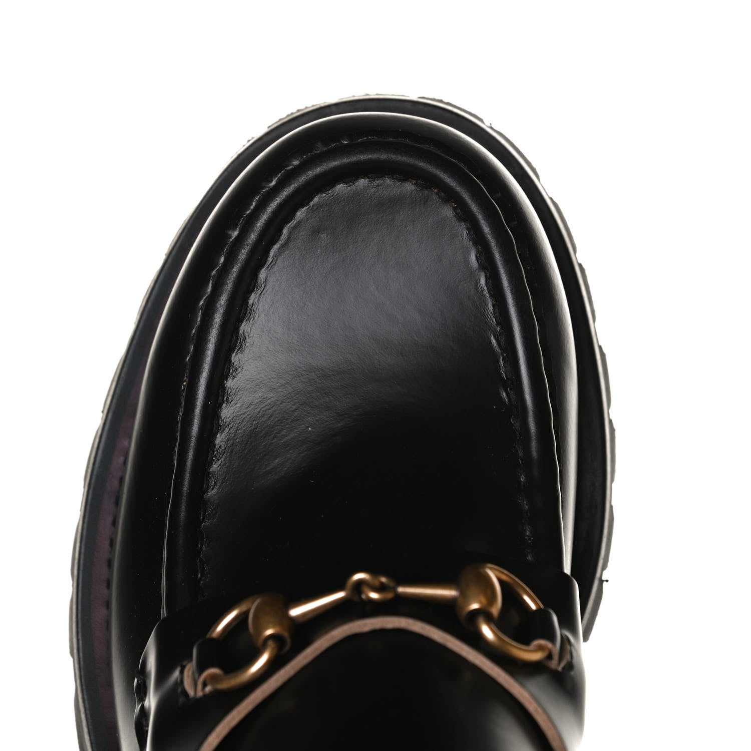 Gucci Cordovan Lux Mens Harald Horsebit Ankle Boots 9 Black 10 of 11