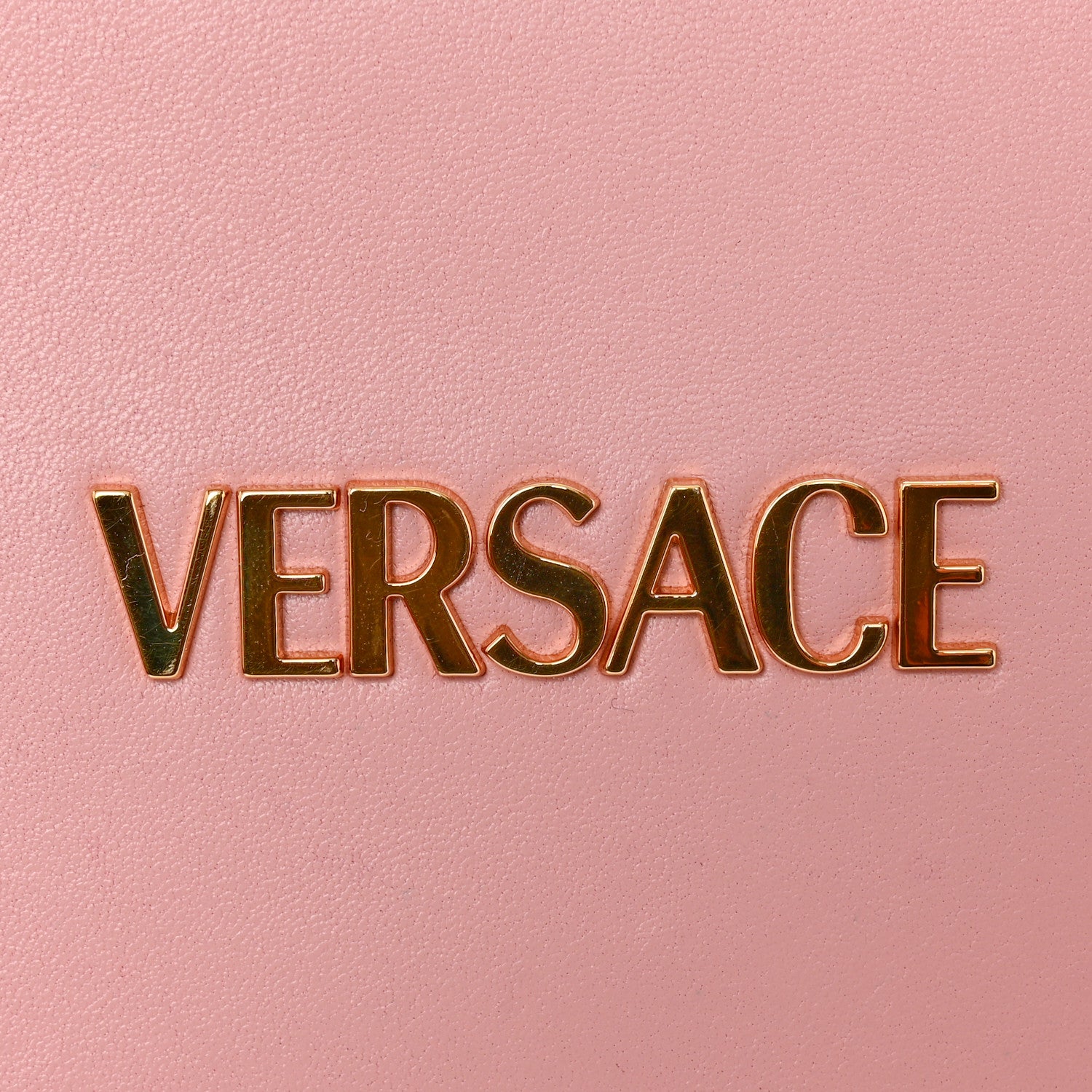 Versace Lambskin Tag Mini Bag English Rose 11 of 13