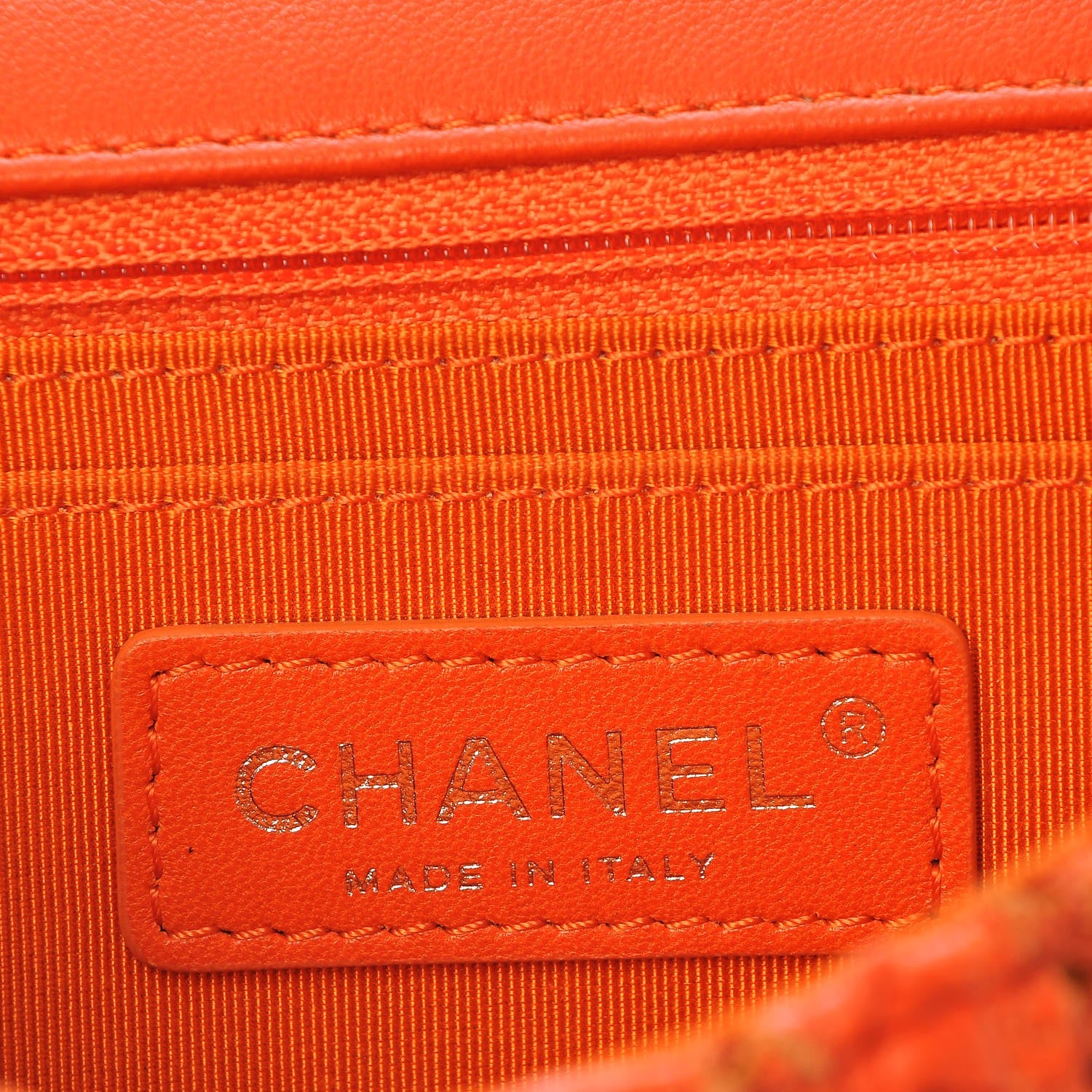 Chanel Lambskin Crochet Embroidered Small Flap Red 6 of 8