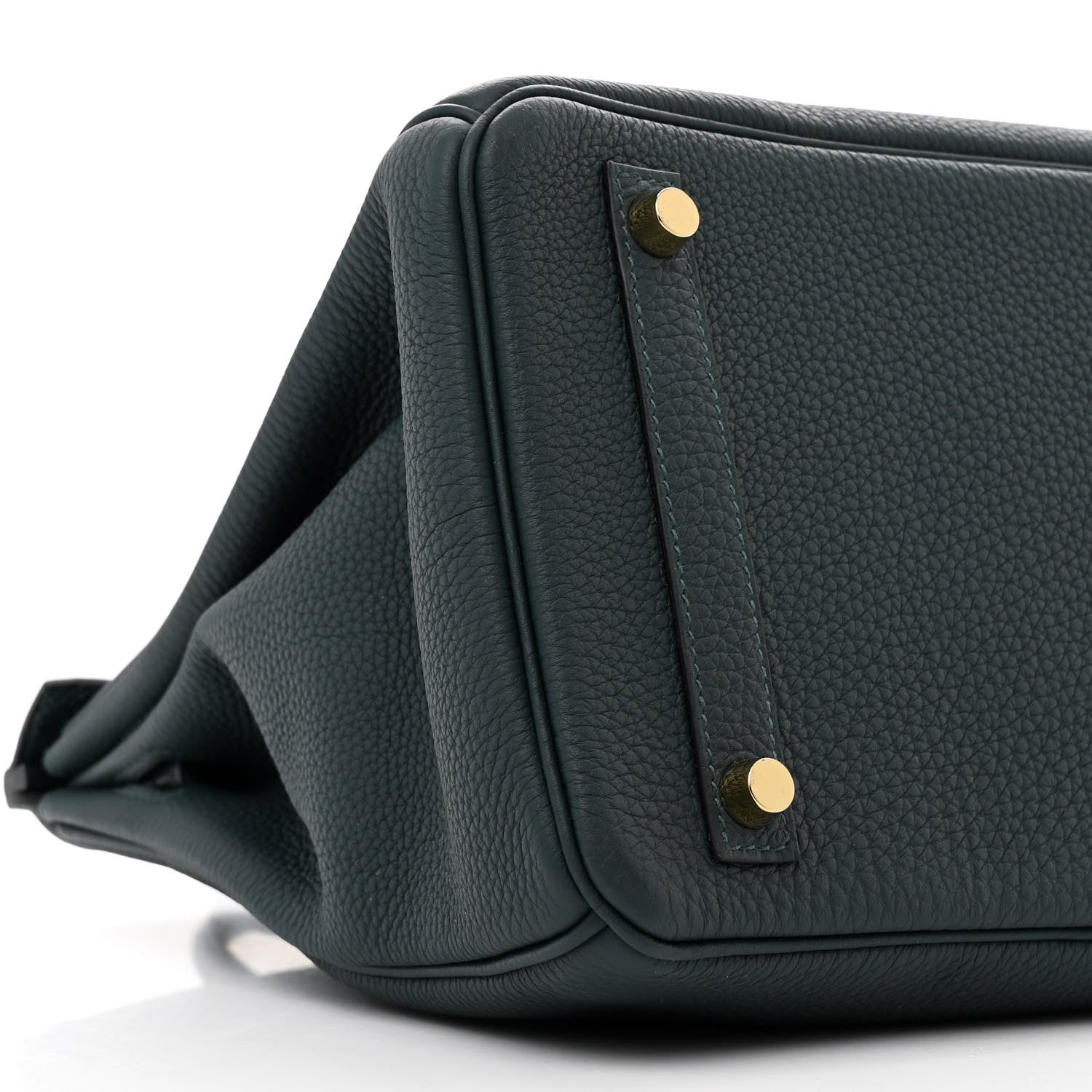 Hermes Togo Matte Alligator Birkin Touch 30 Vert Cypress 9 of 11