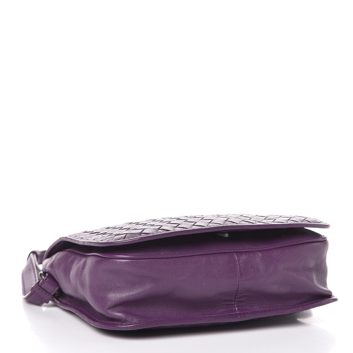 Nappa Intrecciato Mini Flap Crossbody Monalisa