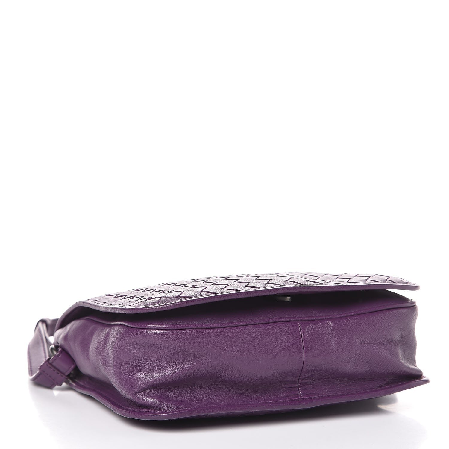 Bottega Veneta Nappa Intrecciato Mini Flap Crossbody Monalisa 4 of 10