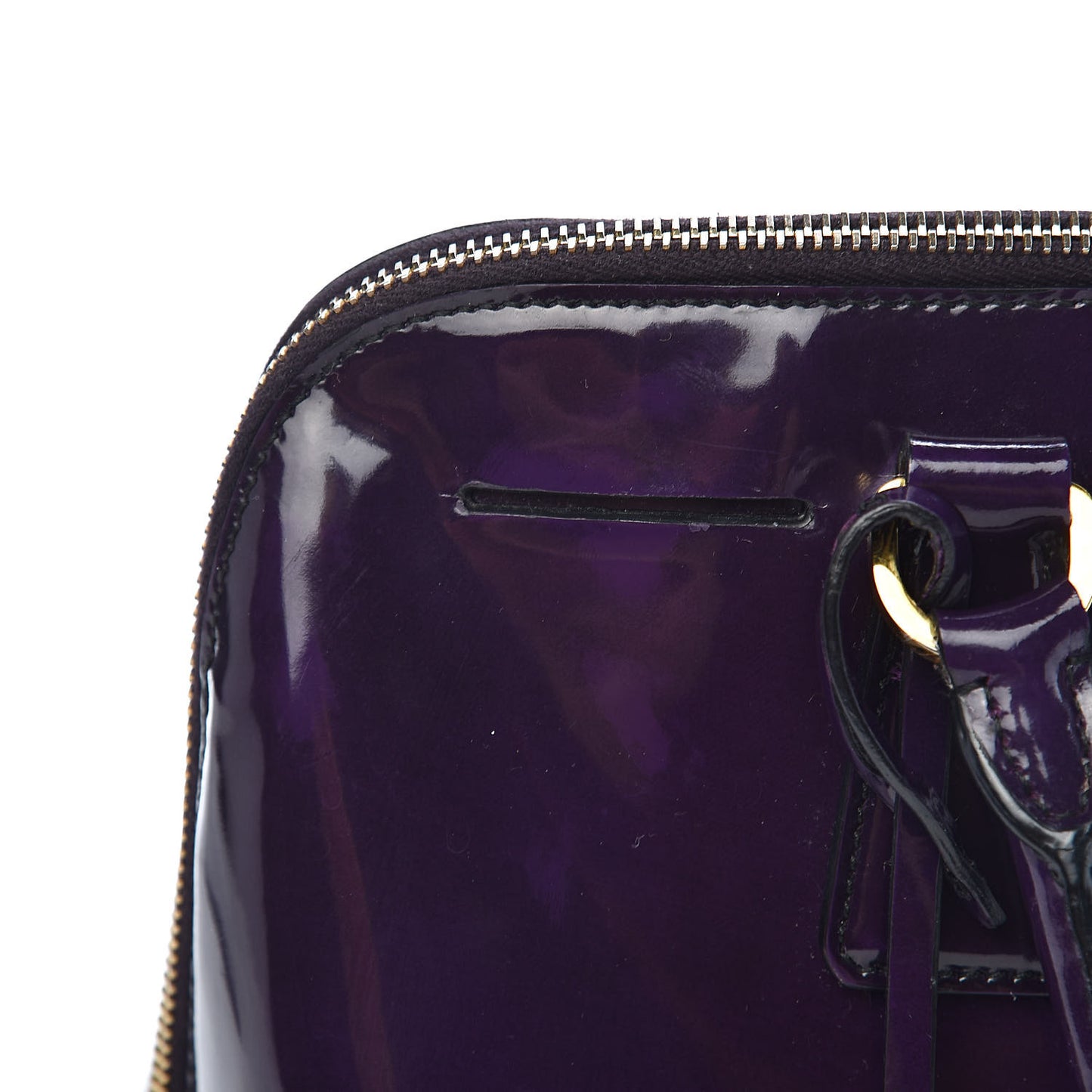 Spazzolato Medium Promenade Tote Viola Fume