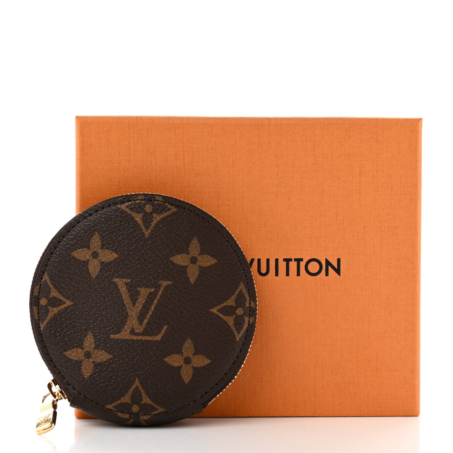 Monogram Round Coin Purse