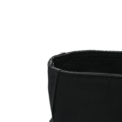Prada Tessuto Nylon Calfskin Shopping Tote Black 11 of 11