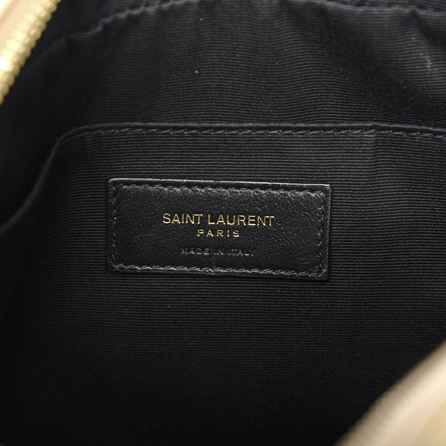 Saint Laurent Calfskin Matelasse Monogram Lou Camera Bag Dusty Grey 6 of 10
