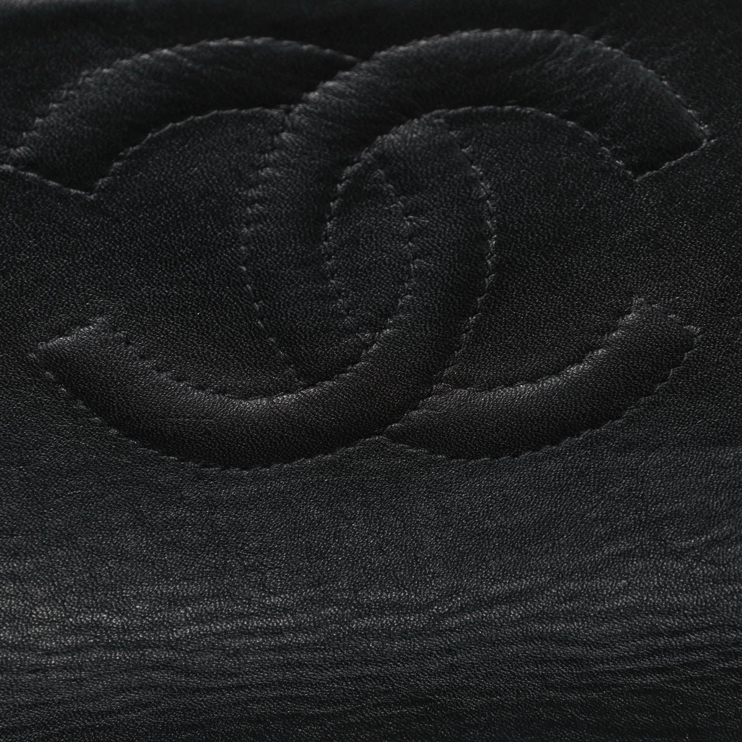 Chanel Lambskin Quilted Jumbo Single Flap Black 12 of 14
