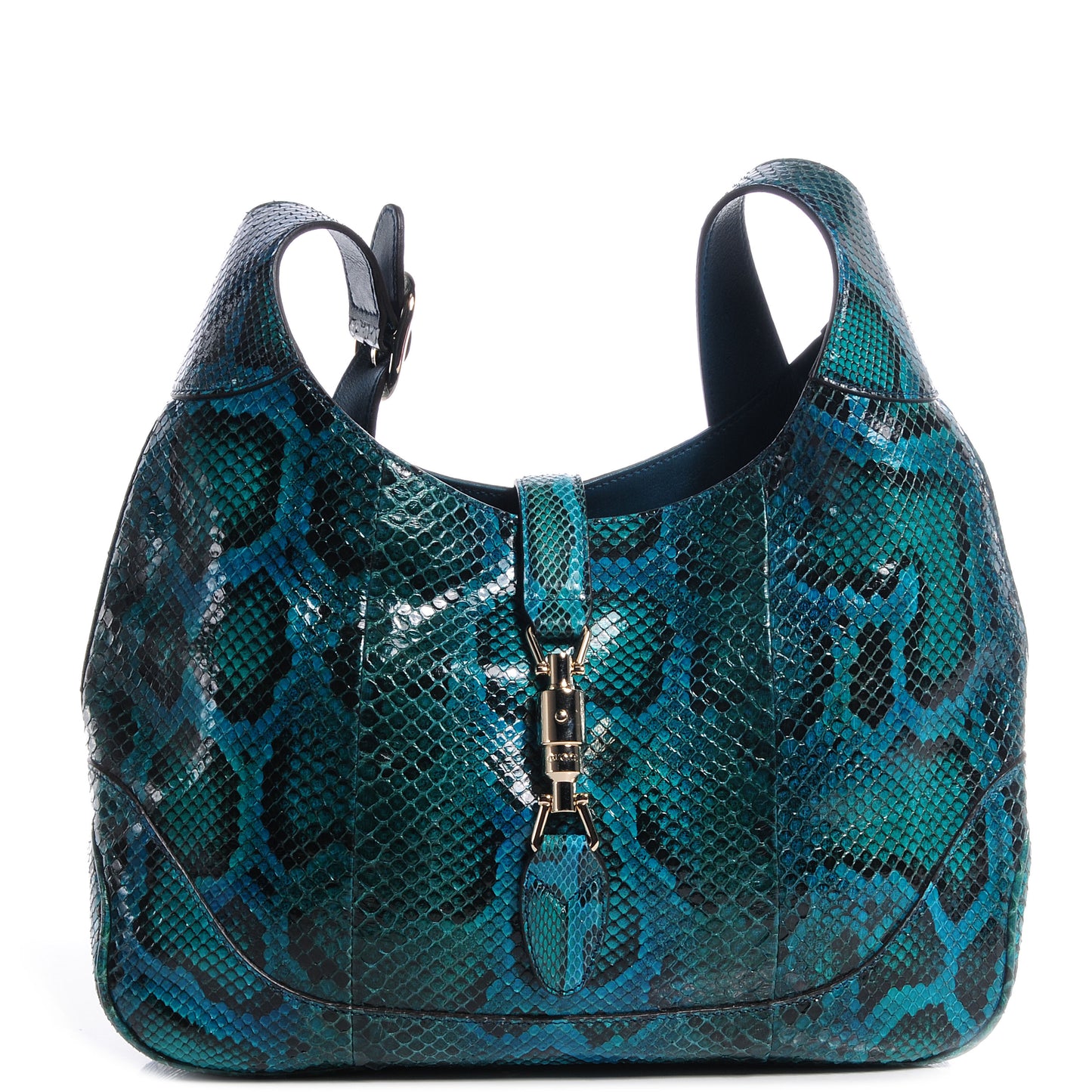 Python Medium Jackie Shoulder Hobo Malachite Green