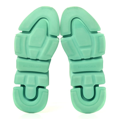 Balenciaga Technical 3D Recycled Knit Womens Speed 2.0 Transparent Sole Sneakers 39 Mint 7 of 11